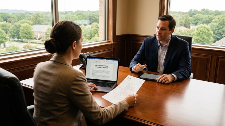 North Virginia Executive Assistant Placement Agency
